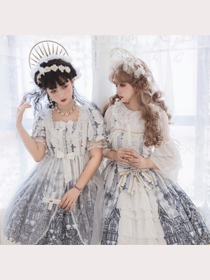 Imprisoned Girls Gothic Lolita Dress JSK / OP (WS78)